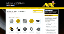 Desktop Screenshot of nationalaperture.com